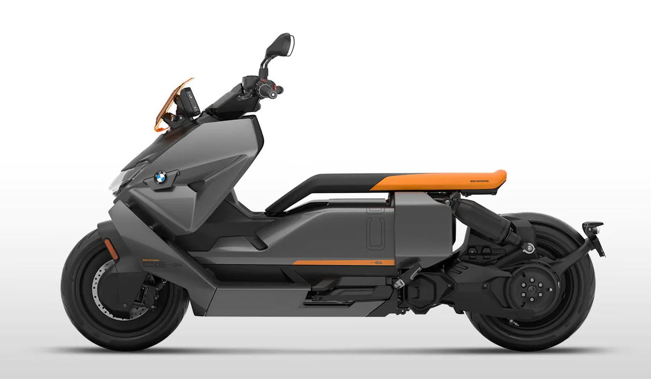 Le scooter électrique BMW CE 04 - Gregoir Motorbikes.